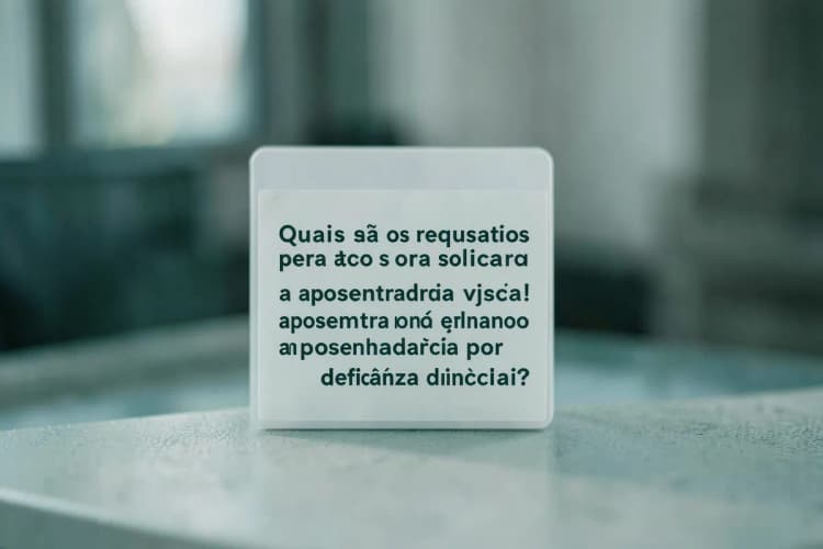 Quais são os requisitos para solicitar a aposentadoria?