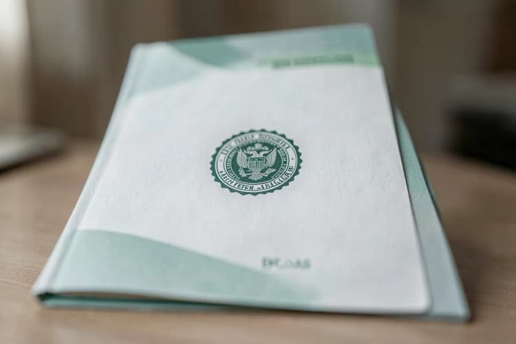 Documento oficial do BPC Loas com selo do governo.